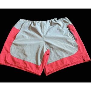 Unipro Run Qwik-Dry S Running Shorts Blue Red Mens Size Small Gym Workout